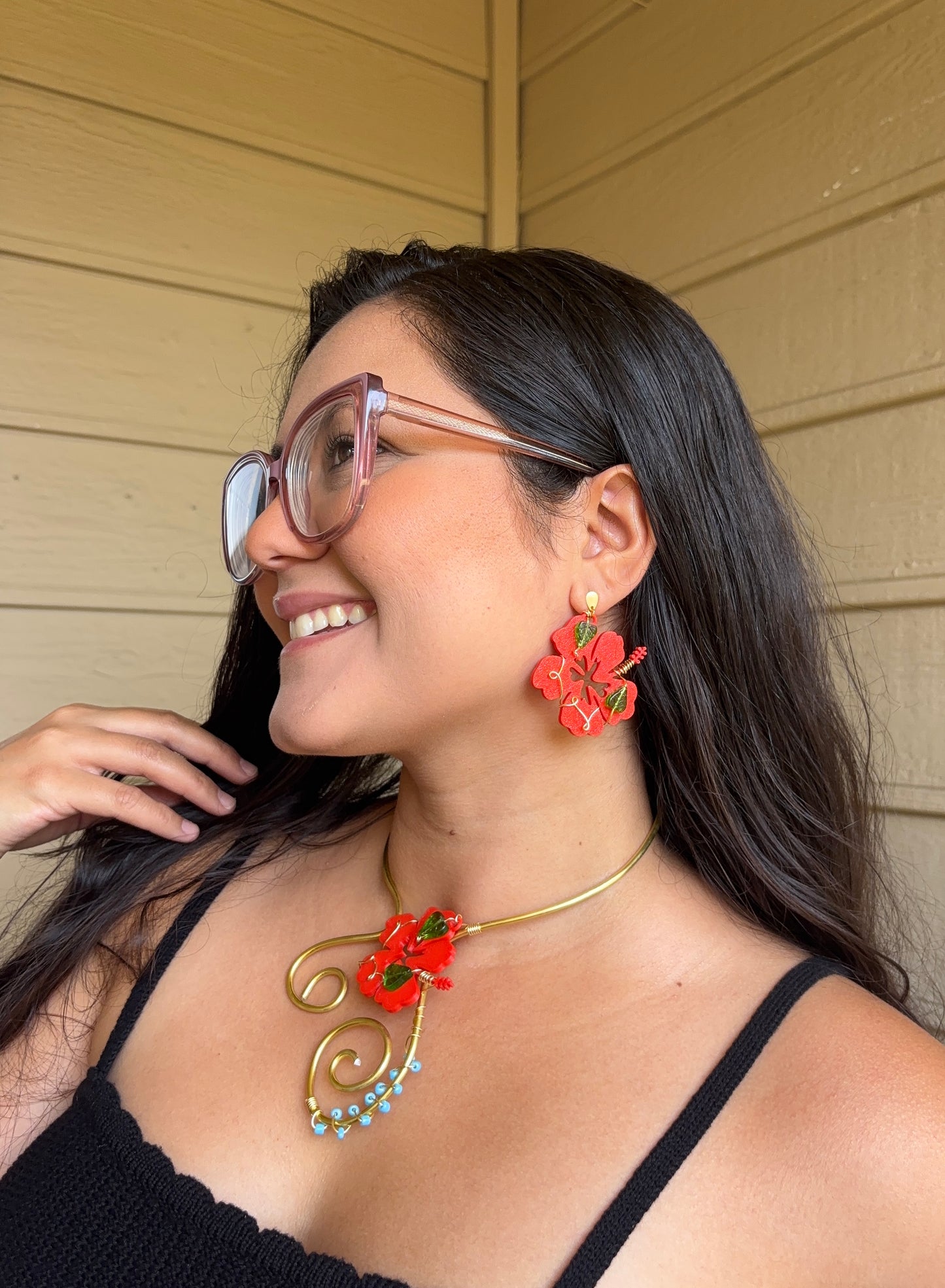 Caribeña earrings 🇵🇷🌺