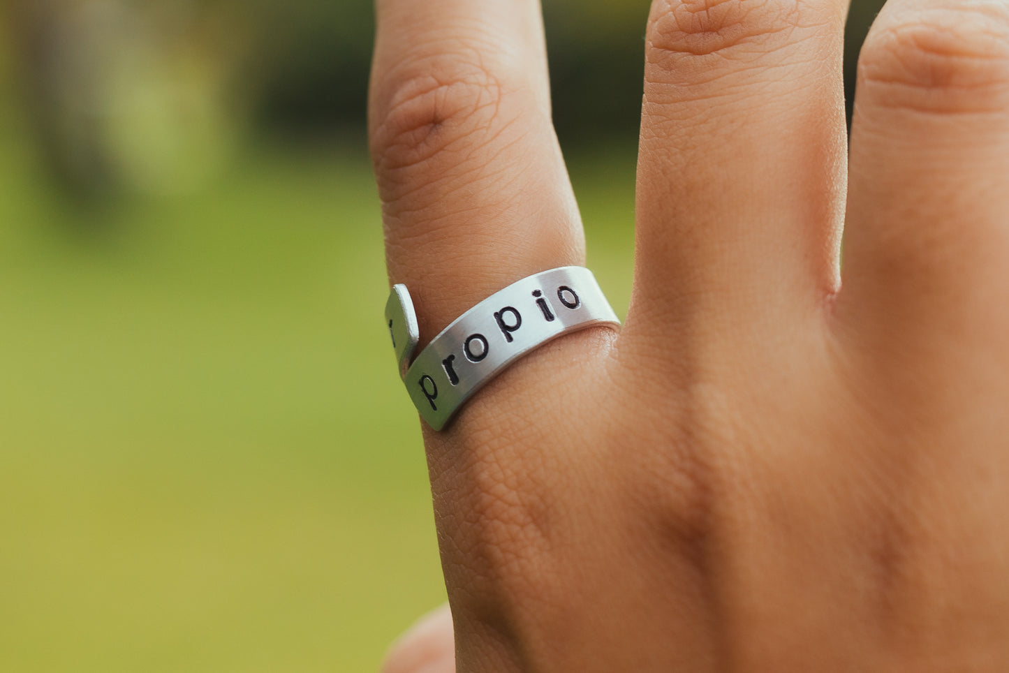 "Amor Propio" Double Ring