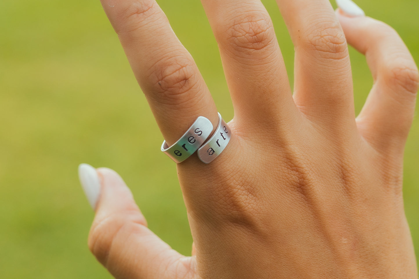 "Eres Arte" Double Ring