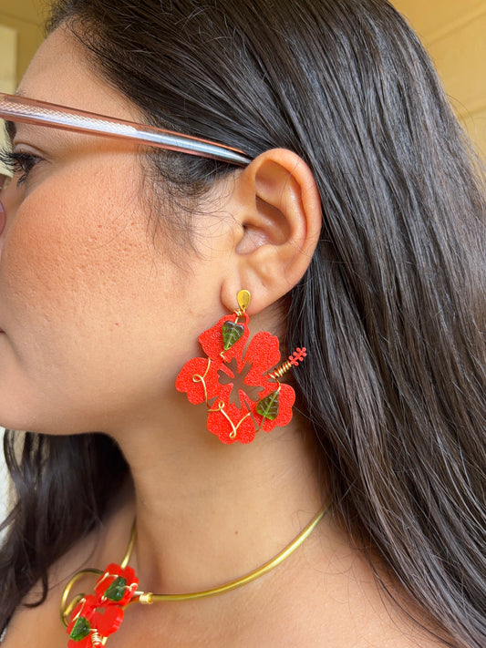 Caribeña earrings 🇵🇷🌺