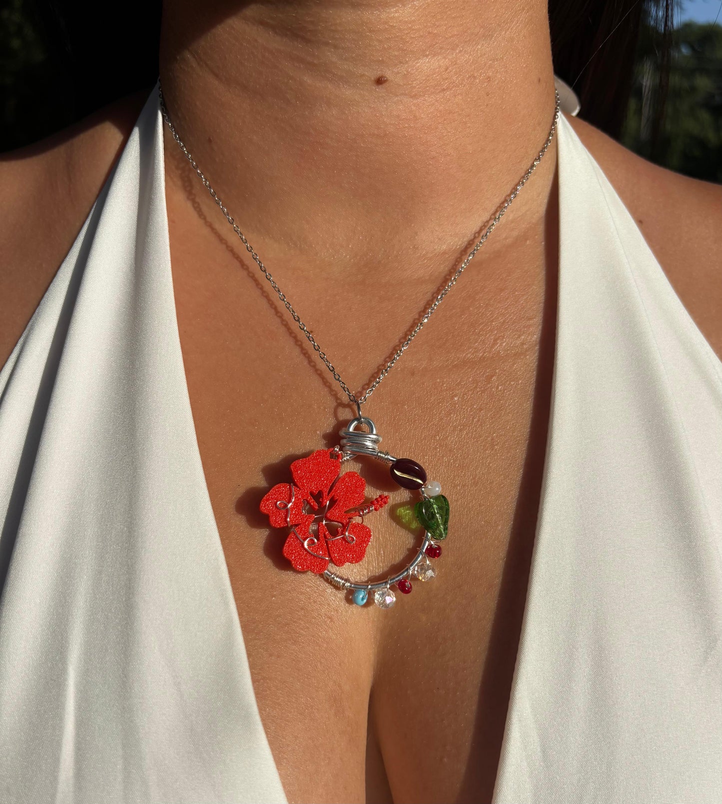 Flora Borincana Necklace