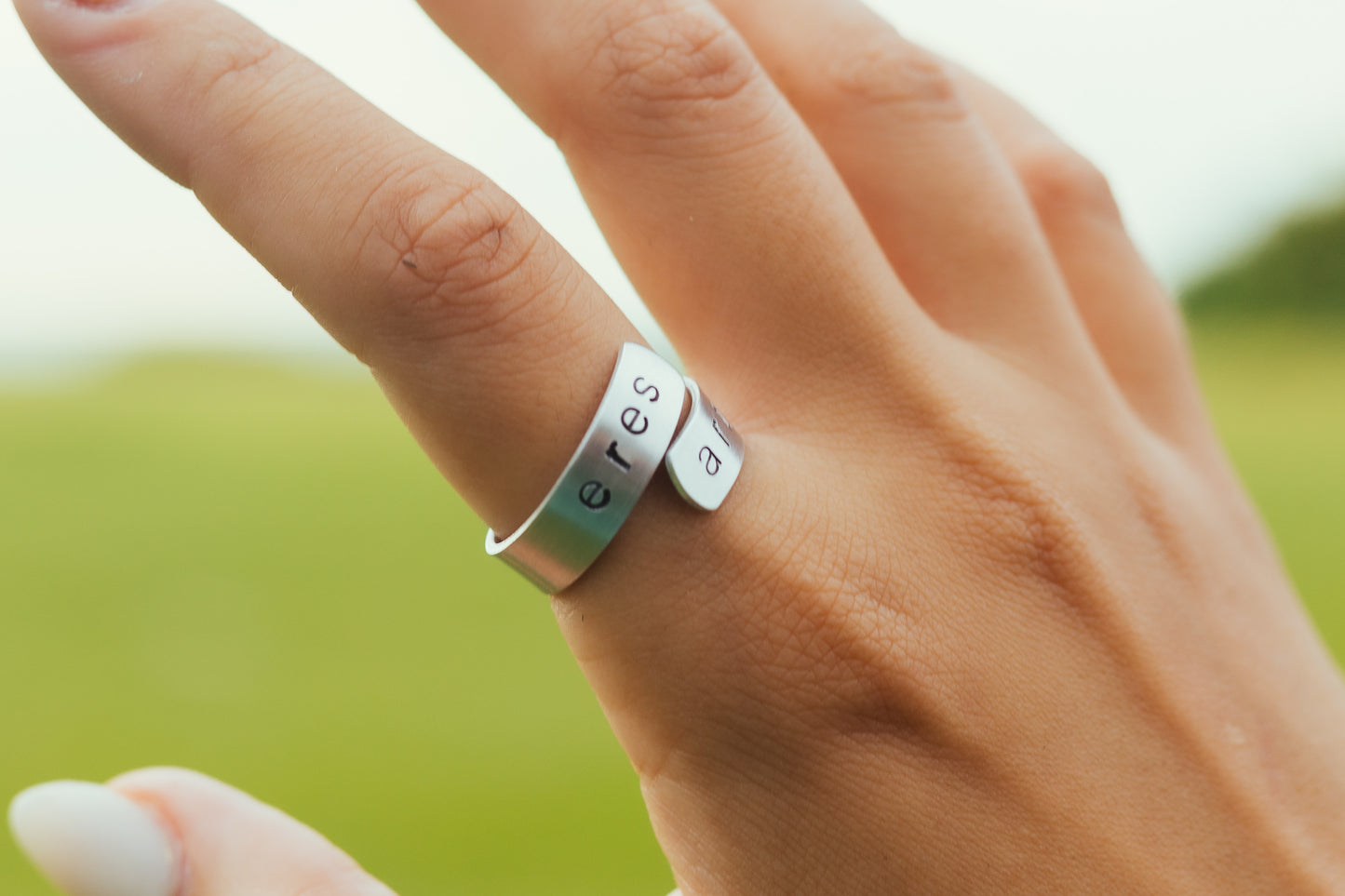 "Eres Arte" Double Ring