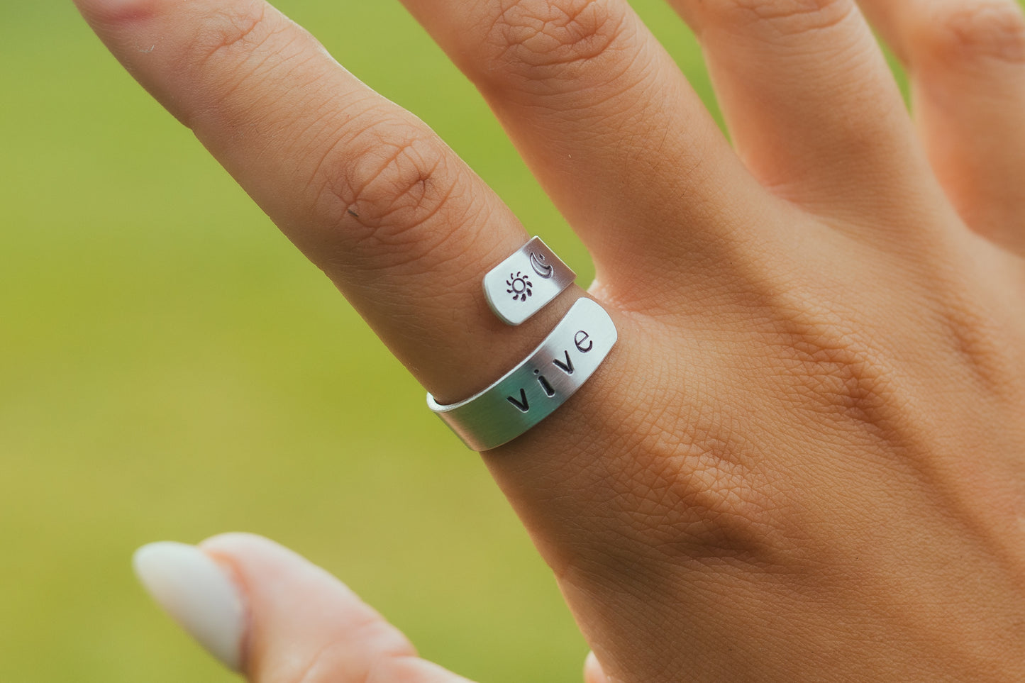"Vive" Double Ring