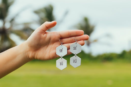 15"Sé Tú" Earrings